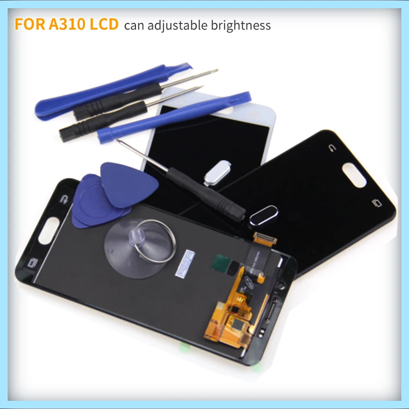 

A3 A310f lcd For samsung A3 2016 A310 SM-A310F LCD Display Touch Screen Digitizer For Galaxy A3 2016 Screen Without Frame