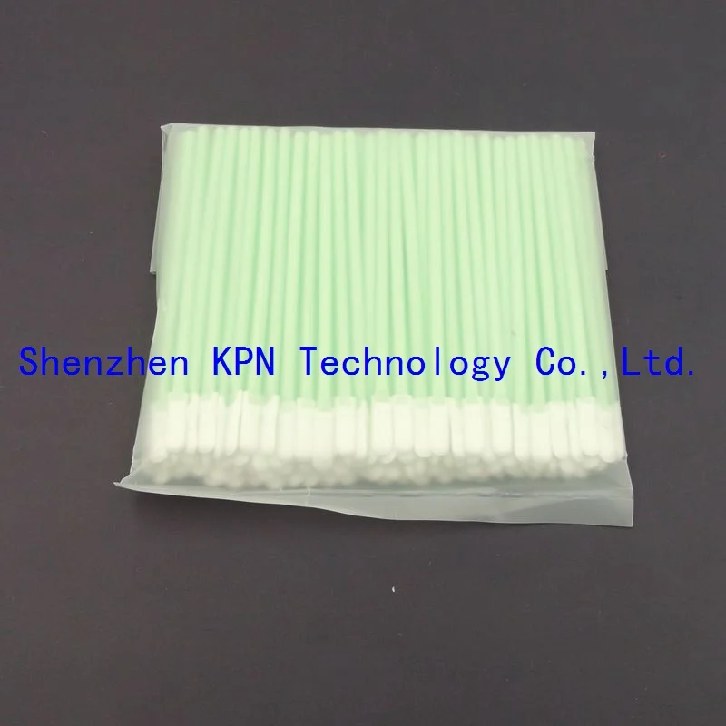 

100pcs/pack W2-70mm Best quality non-woven cotton swab for clean laser machine lens Cleanroom Cotton Tip Swab Free shipping