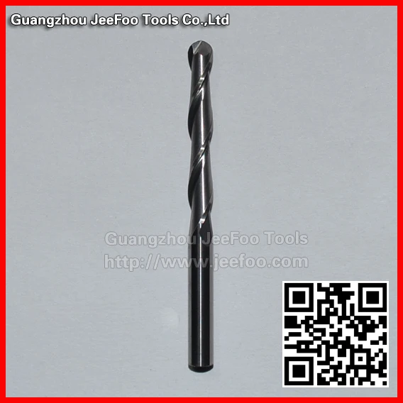 

4*28 Two flutes ball nosed carbide end mills/ Ball Nose End Milling / CNC Engraving Cutter