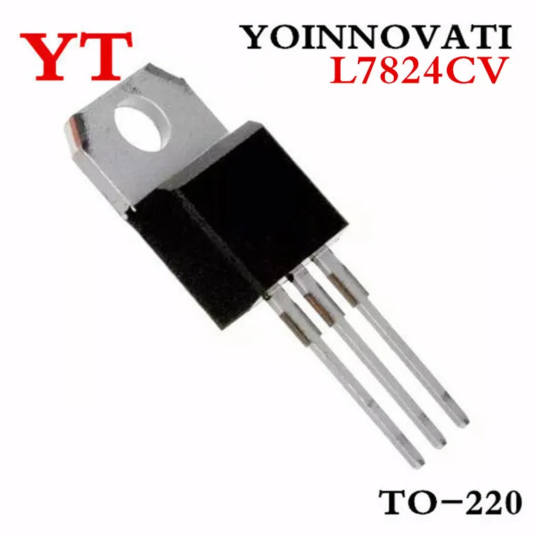 

50PCS L7824CV L7824C L7824 IC REG LDO New And Original TO220 IC