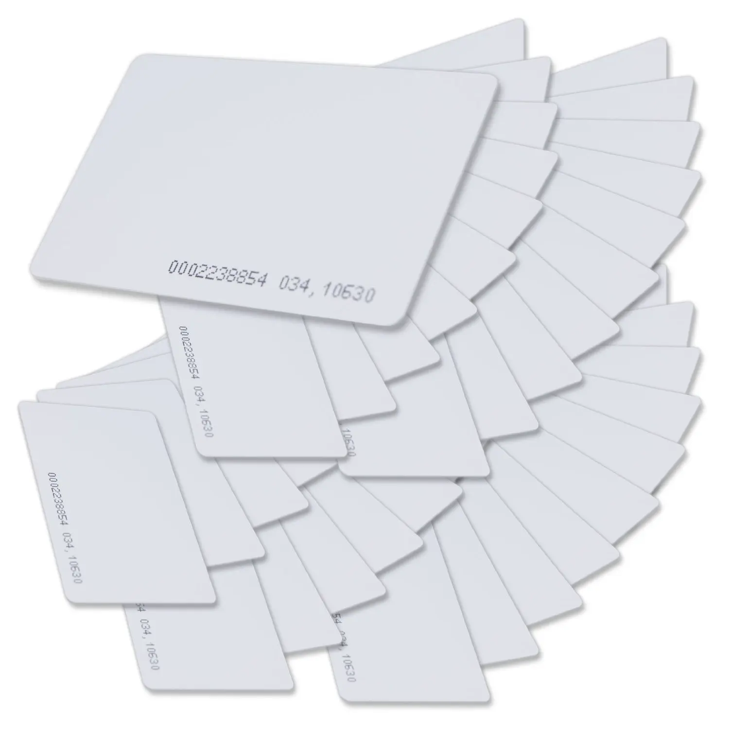 

RFID Black Card Contactless 125kHz EM4100 RFID Proximity ID EM Smart Entry Access Card (pack of 50)