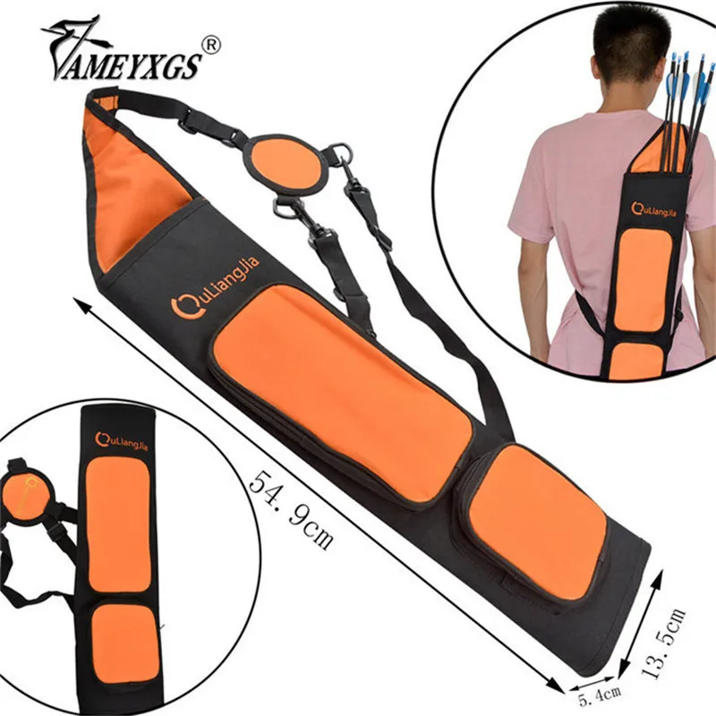 

Archery Arrow Quiver Large-capacity Adjustable Shoulder Strap Waist Hip Portable Quivers Arrow For Hunting Shooting Acessories