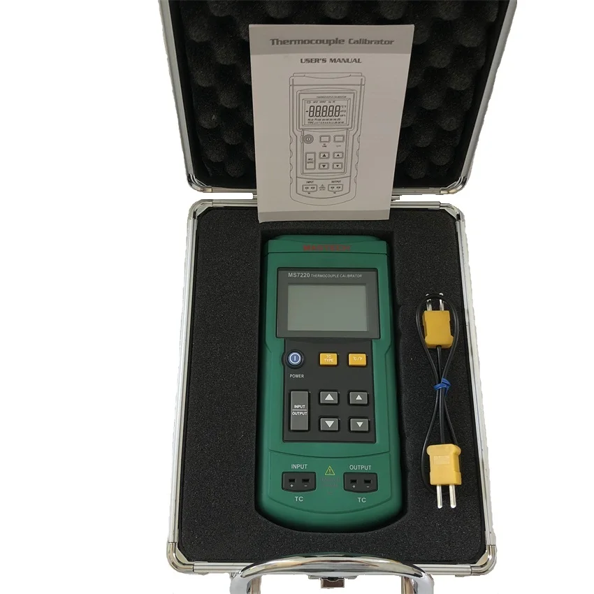 MASTECH MS7220 Профессиональный термопары Simulator калибратор метр тестер термопары измерение/Моделирование моделирование