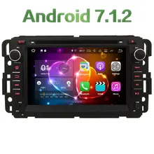 4G WIFI Android 7.1.2 2GB RAM DAB+ SWC Car DVD Multimedia Player Radio For GMC Yukon Savana Sierra Tahoe Acadia Denali 2007-2012