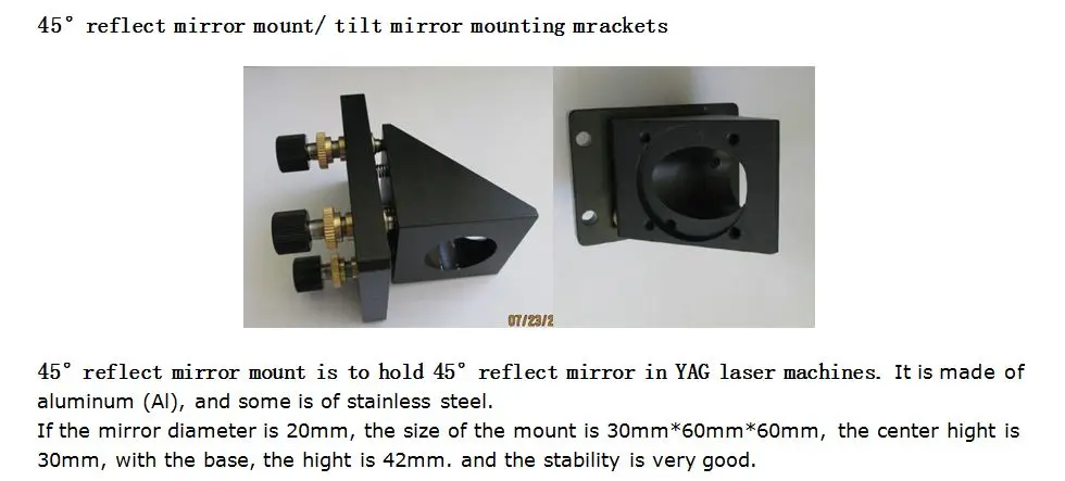 Best Quality Aluminum Yag Marking Machine 45 Degree Reflect Mirror Mount Mount White Mirror Mounting Hardwaremirror Bluetooth Aliexpress