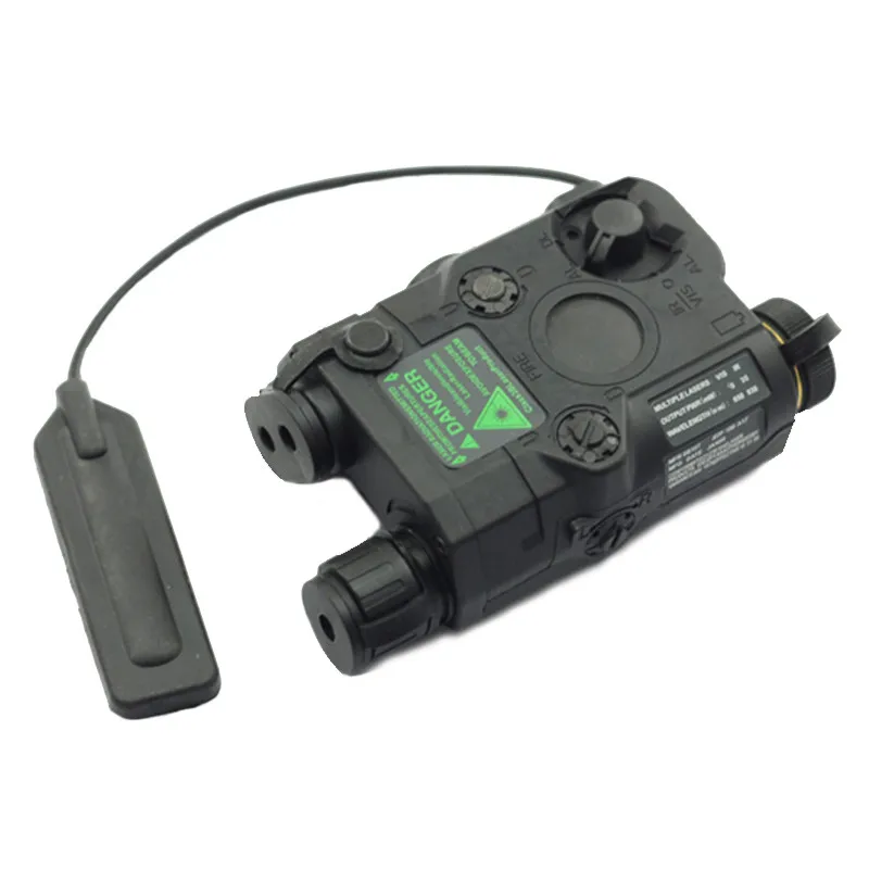 AN/PEQ-15 rojo punto láser blanco LED linterna 270 lúmenes para el Rifle de caza de visión nocturna estándar de 20mm caja de la batería elemento - 2