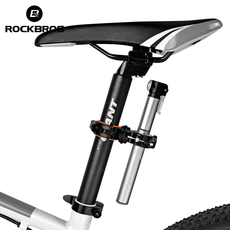 1x Flashlight Mount Rotatable Cycling Accessories Mountain Bike Bicycle Black