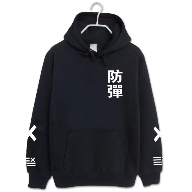 Kpop BTS Jin Taiheng V with the same paragraph head hoodie fleece letters long sleeve men and women spring and autumn shirt