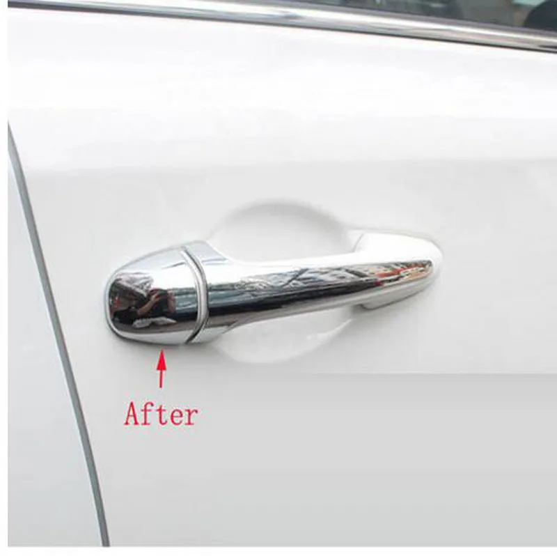 8 шт. Стикеры для Toyota Hilux Revo 2015 2016 + ABS|chrome door|door handle coverchrome door cover |