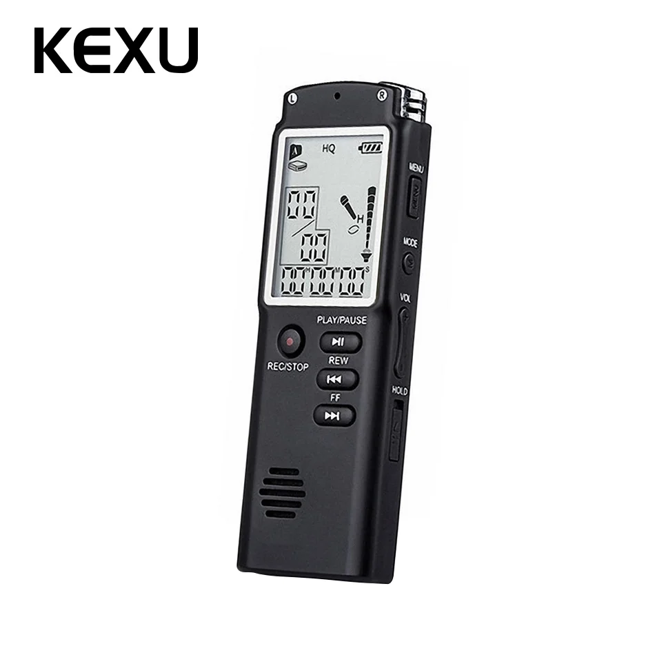 8G Digital Voice Recorder Pen Noise Reduction with Digital LCD Display Digital Voice/Audio Recorder with Mic Built-in MP3 Player