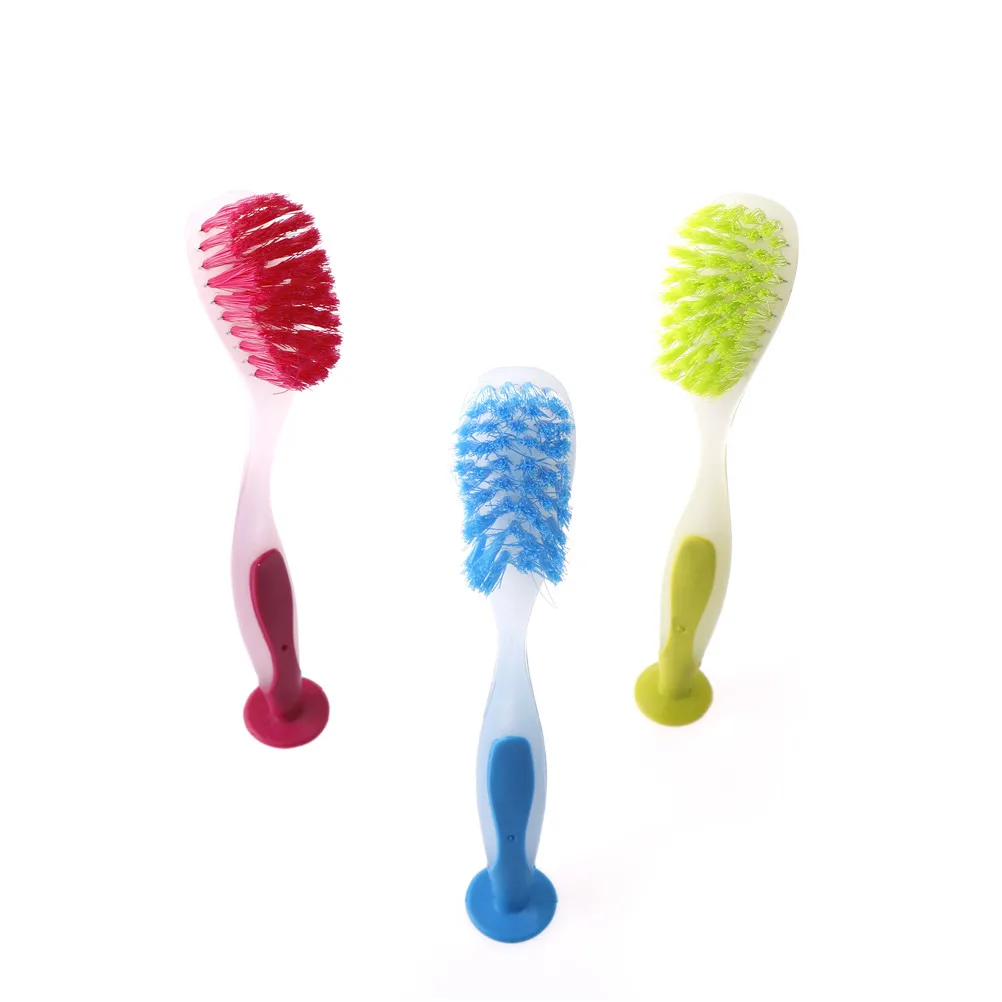 

Multifunctional Washing Brush Sink Cleaning Kitchen Dishwashing Plastic Brush Random Color Household Cleaning Tools