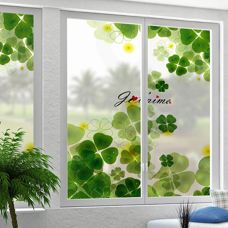 

Sliding Doors & Windows Paper Sticker Scrub Stickers Translucent Opaque Bathroom Glass Paper Shading Window Static Film