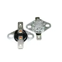10PCS Thermostat KSD302/KSD301 40C 45C 50C 55C 60C 65C 70C 75C 80C 85C 90C 95C 100C 105C 115C degree 15A250V Normally Close