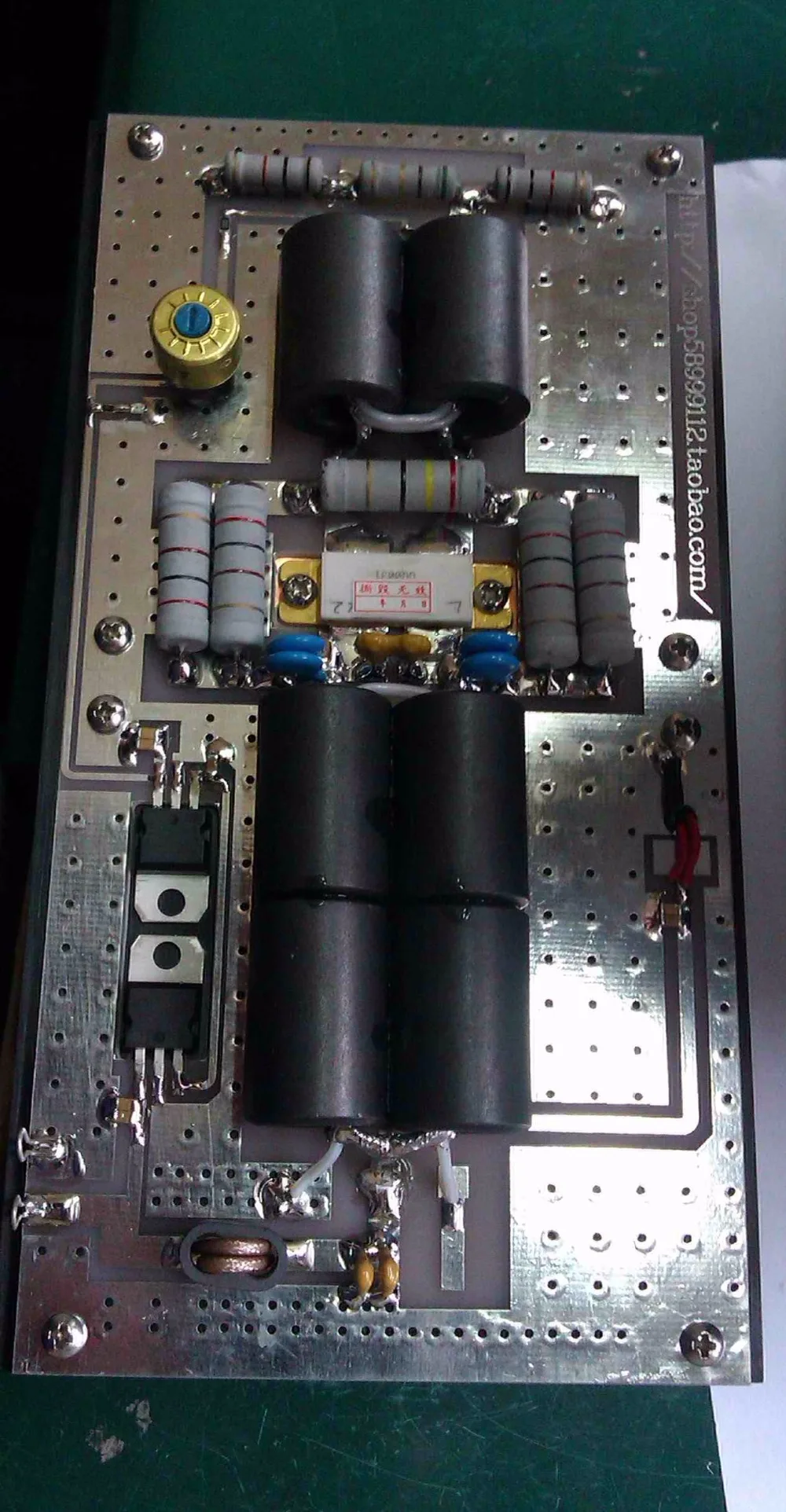 2 МГц-40 МГц 50 Вт 12-15 в Усилитель Мощности HF коротковолновый усилитель мощности широкополосный RF усилитель