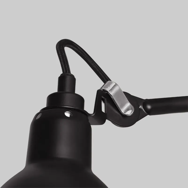 Retro loft wall lamp vintage adjust arm iron lighting fixture bedroom bedside living room study cafe dining room lamp bra sconce