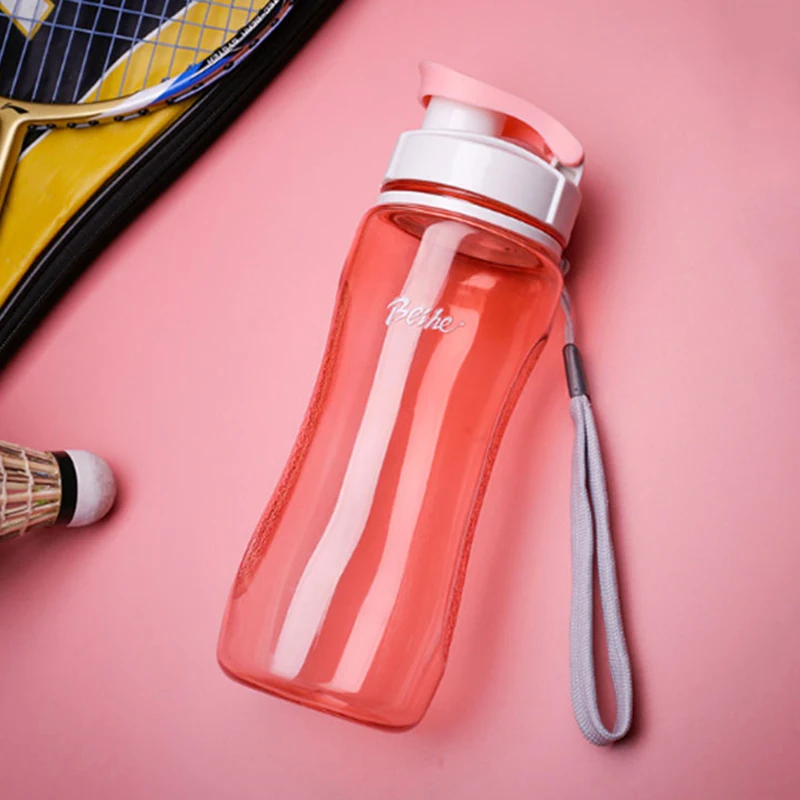 Sports Water Bottle Portable Plastic Water Bottle Leak Proof Outdoor Bicycle Hiking Gym Drinking Bottle Drinkware (11)