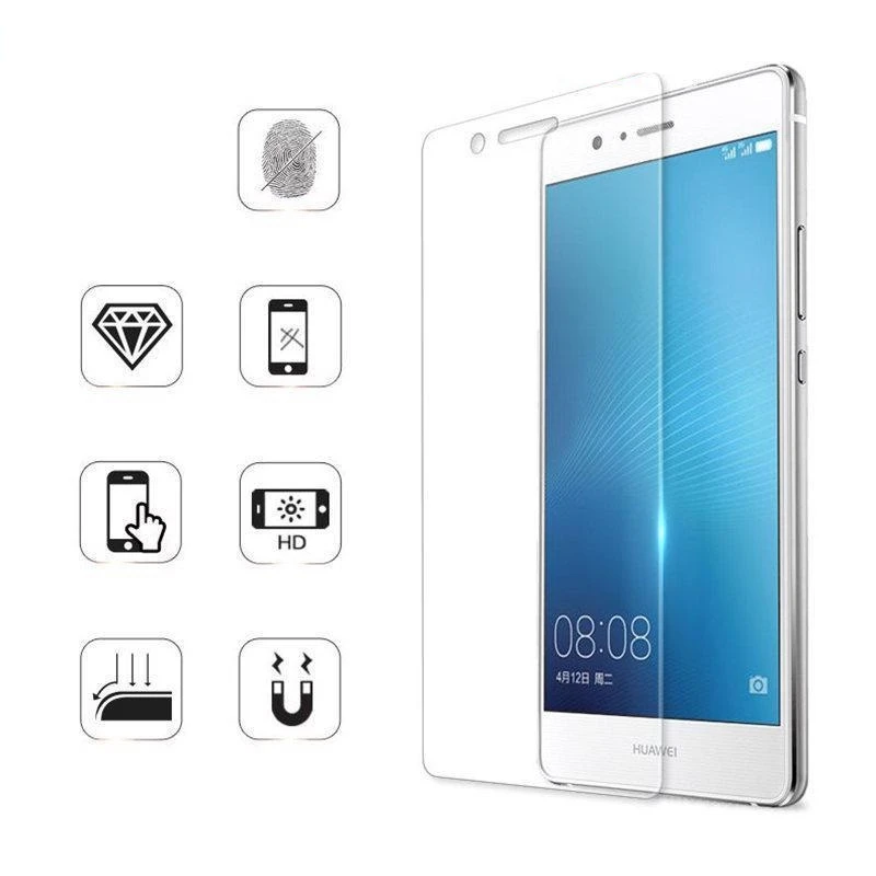 9H 2.5D Закаленное стекло для Huawei P8 P9 Lite P10 P20 Pro стеклянная пленка экрана Honor 10 Y3 Y5 Y6 Y7
