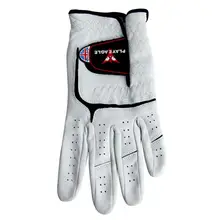 PLAYEAGLE Мужская перчатка для гольфа из овчины дышащие Нескользящие износостойкие перчатки для гольфа из натуральной кожи с левой рукой 2 шт./партия