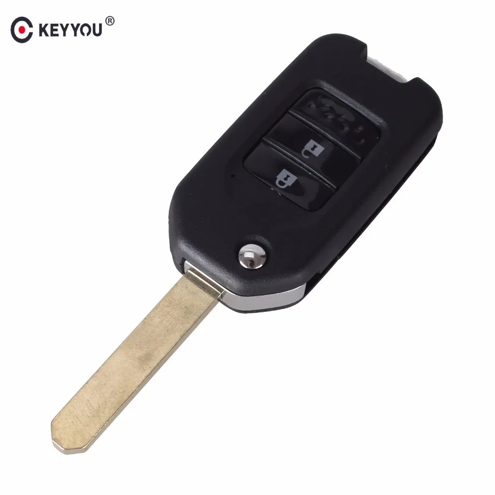 Buy KEYYOU 2 Buttons Folding Flip Smart Remote Control