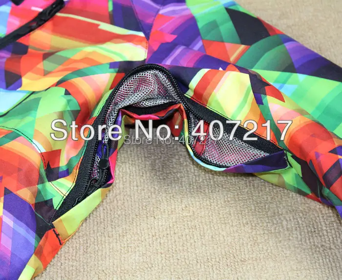 2016 جديد إمرأة الهندسي الرقم سترة تزلج للماء snowboard دثار السيدات هندسية سترة تزلج الثلوج مشمع 2016 جديد إمرأة الهندسي الرقم سترة تزلج للماء snowboard دثار السيدات هندسية سترة تزلج الثلوج مشمع