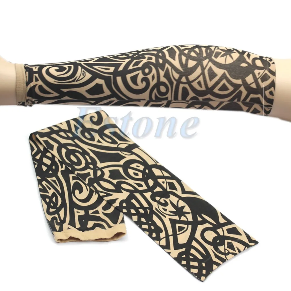 

1PC Fake Tattoo Sleeve Temporary Body Arm Sleeves Stockings Fashion Accessories