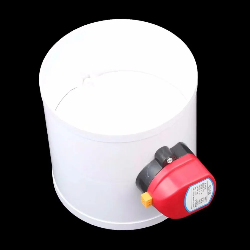 Пластиковая Демпферная заслонка HVAC Электрический воздушный воздуховод
