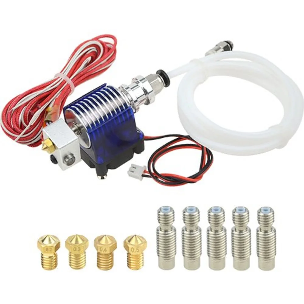 V6 J head Hotend экструдер Комплект запчастей для 3D принтера кронштейн блок термисторы