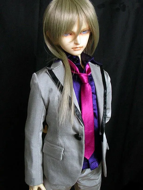 [Wamami] 507# серебряный костюм/наряд для 1/4 MSD 1/3 SD DZ SD17 DZ70 BJD мальчик Dollfie