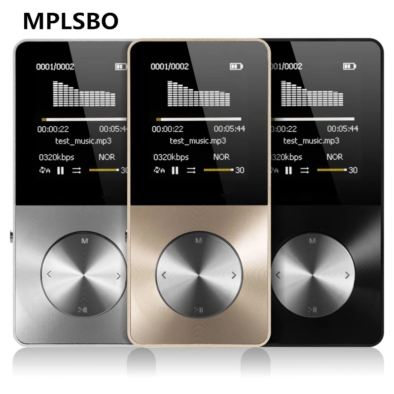 MPLSBO HIFI MP4 плеер 8 ГБ 16 ГБ все металлические MP3 языков небьющиеся царапинам часы Регистраторы электронная книга FM TF разъем карты