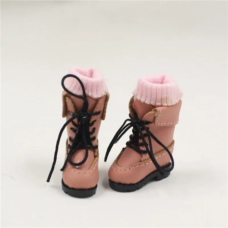 Blyth кукла ледяной licca игрушки обувь модные сапоги - Цвет: pink