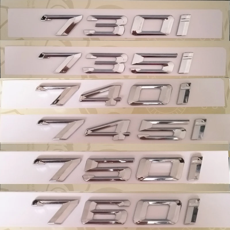 

ABS 730i 735i 740i 745i 750i 760i car Emblem sticker for bmw 7series E65