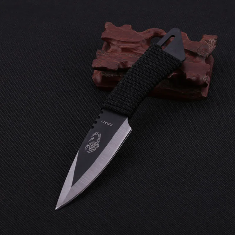 CS COLD стальной карманный нож тактический с фиксированным клинком для выживания