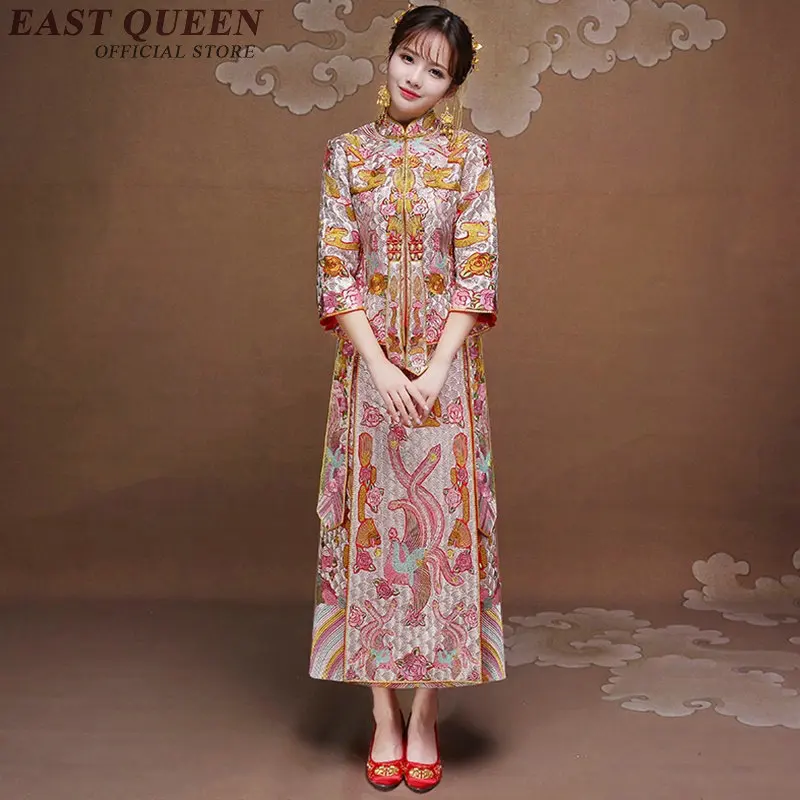 Cheongsam китайский стиль Женщины китайский Восточный платья женские современные qipao платье дамы Восточный стиль платья AA2259 Y