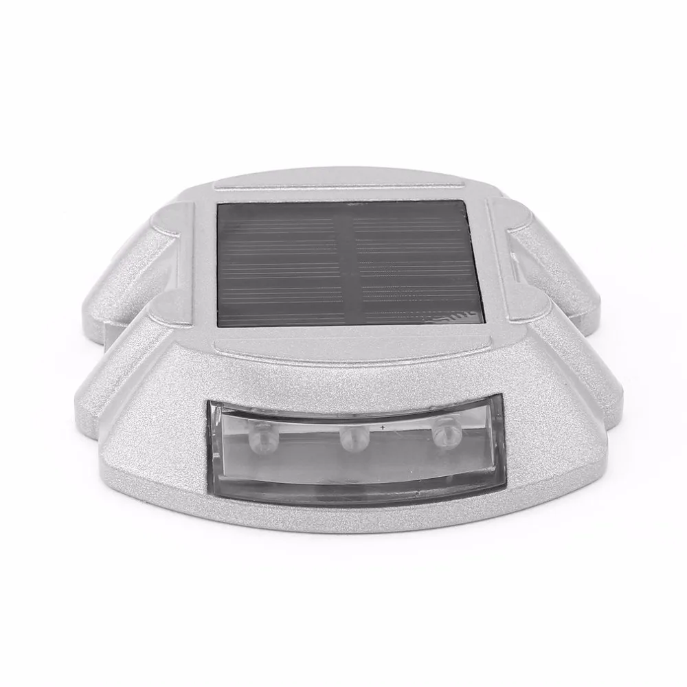 

Solar Powered Ground Light Waterproof Garden Pathway Deck Lights With 6 LEDs Solar Lamp for Home Yard Driveway Lawn Road