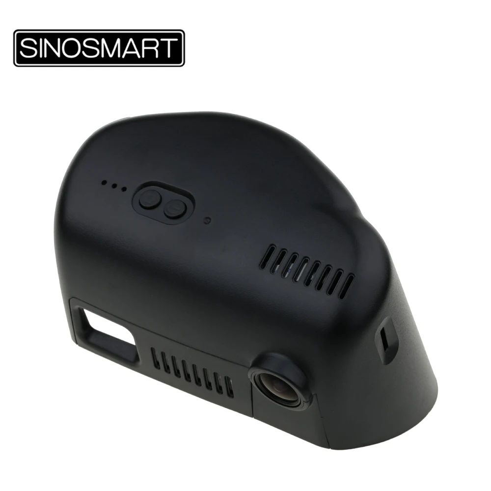 

SINOSMART 96658 Car Wifi DVR Camera for Jeep Grand Cherokee Control by Mobile Phone App Dual Camera Optional SONY IMX323