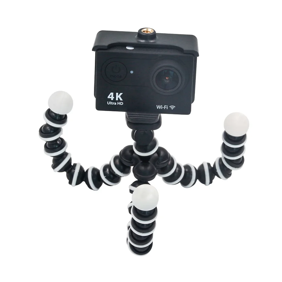 Mini Mobile Phone Camera Tripod Stand Gorillapod Octopus Flexible Tripod Bracket Smartphones Clip for Go pro Hero 5 xiaomi yi 4k (15)