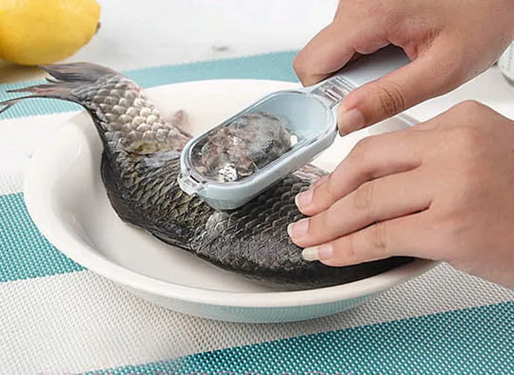 Рыбий скраб для кожи рыбий чешуй щетка терки быстрое удаление кухонного инструмента гаджеты 17,5*3*4 см