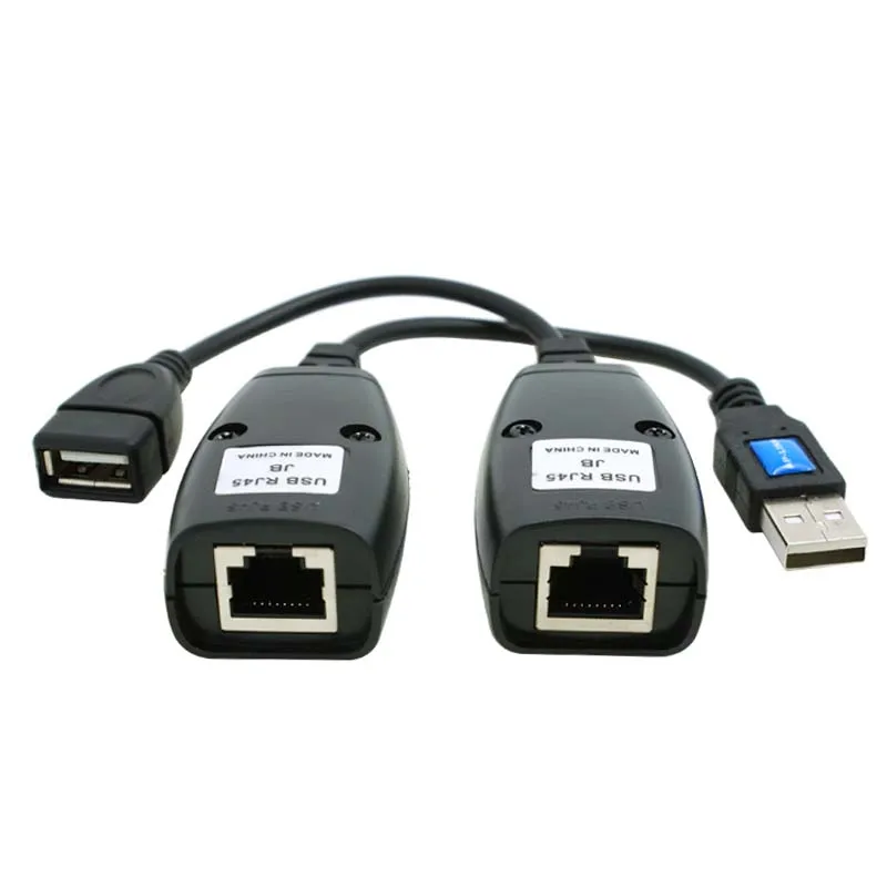 GuSou 1 пара USB 2 0 USB2.0 штекер и гнездо к Rj45 гнезду расширенный кабель фотокамера