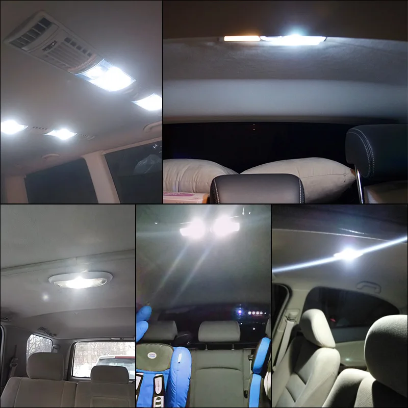 Светодиодная лампа NAO c5w CANBUS 28 мм 31 36 39 41 44 Festoon C10W 2835 6 SMD 12 В для чтения светильник