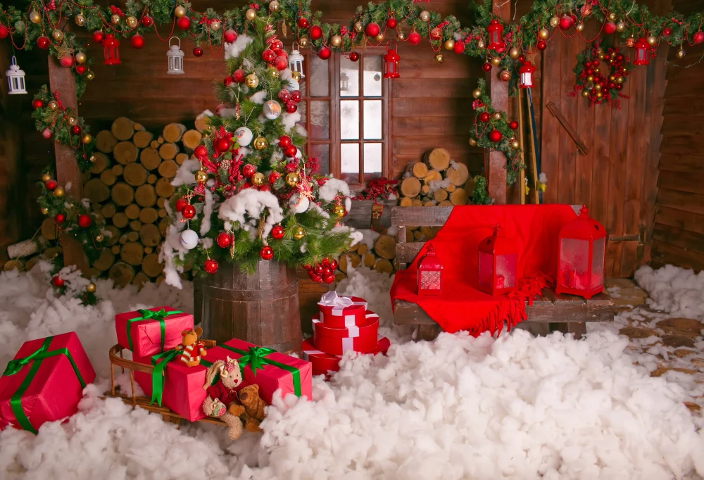 horizontal christmas decorations for home photography backdrops