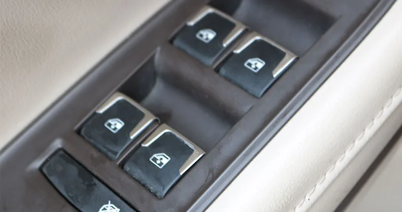 Lsrtw2017 из нержавеющей стали окна автомобиля управления планки с кнопками для Buick Regal Opel Insignia 2009
