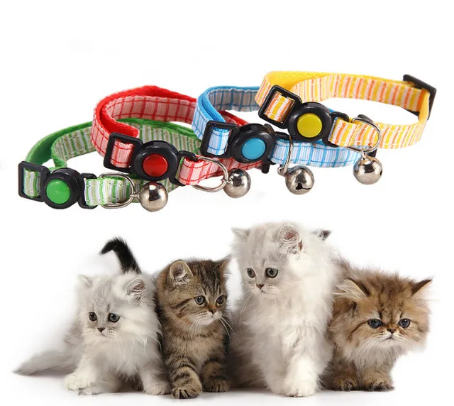Free shipping wholesale usd0.75/pc pet cat kitten collar nylon