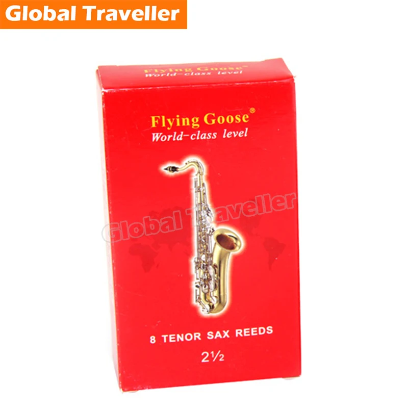 

Flying Goose Reeds Bb Tenor Sax reeds individual package Tenor reeds thickness 2.5 / 3 for Saxophone use