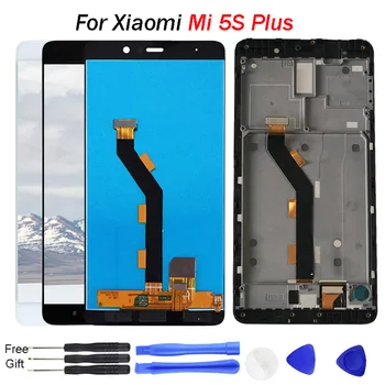 

For Xiaomi 5S Plus LCD Mi5S Plus Display Touch Screen Panel Glass Digitizer Assembly Frame For XiaoMi M5S plus Display LCD