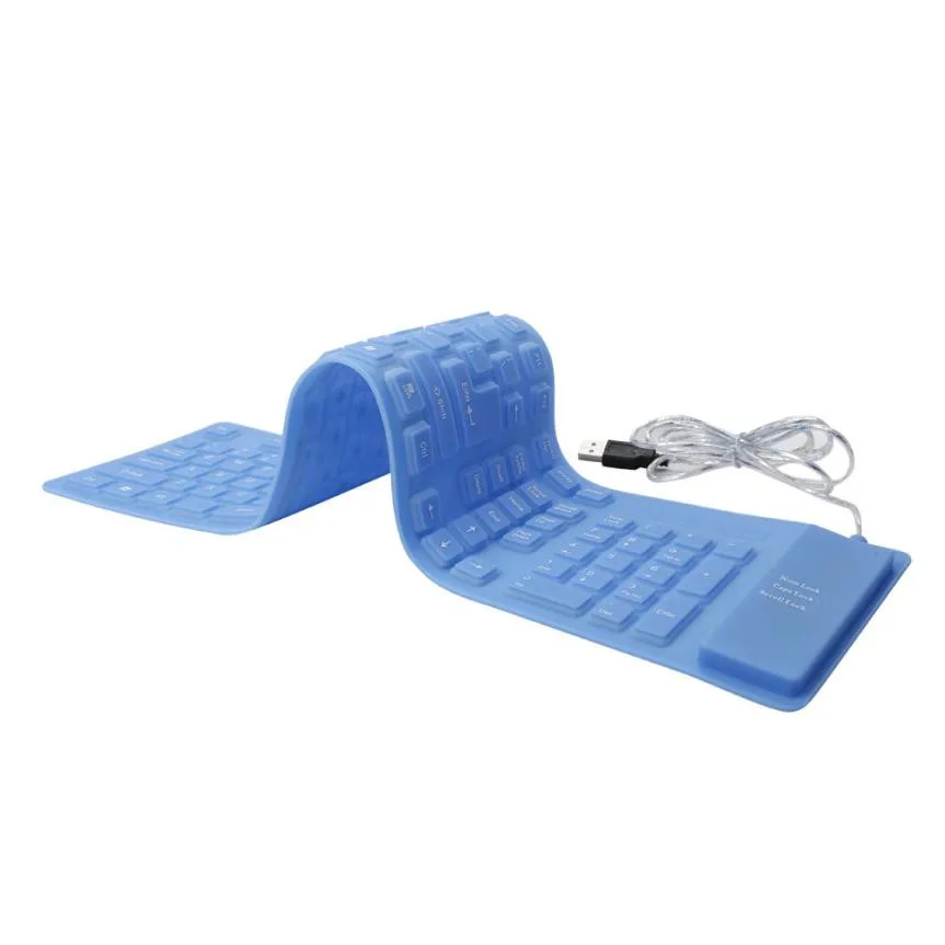 2017 Hot Sale Hillsionly New fashion cool USB roll up Flexible Silicone