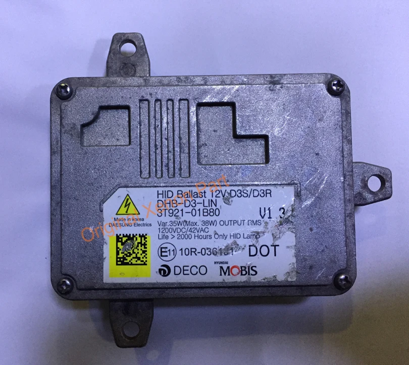 Used original HID ballast 12V D3S D3R DHB 3T921 01B80
