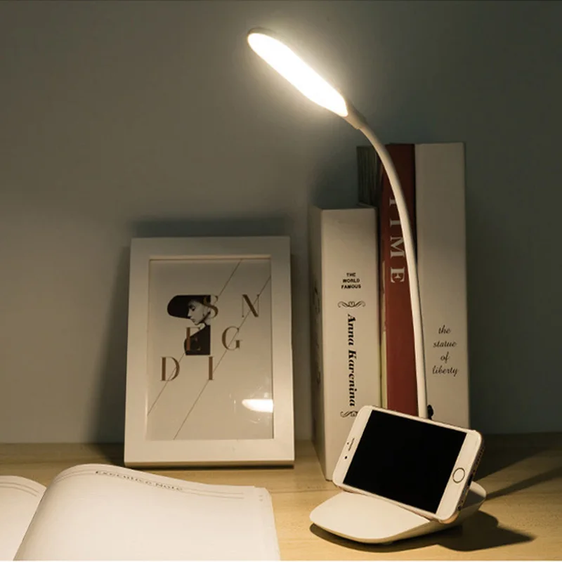 

LED Touch On/off Switch 3 Modes Desk Lamp Eye Protection Desk Light foldable Dimmer USB Led Table Lamp for Children Kids Reading