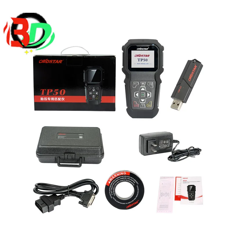 OBDSTAR TP50 Интеллектуальное обнаружение TPMS сброс активации и диагностический инструмент