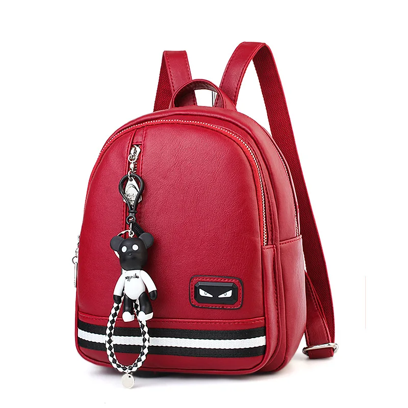 

women's fashion a new ladies backpack female backpack female 2017 in the korean style women's bag, artificial leather bag