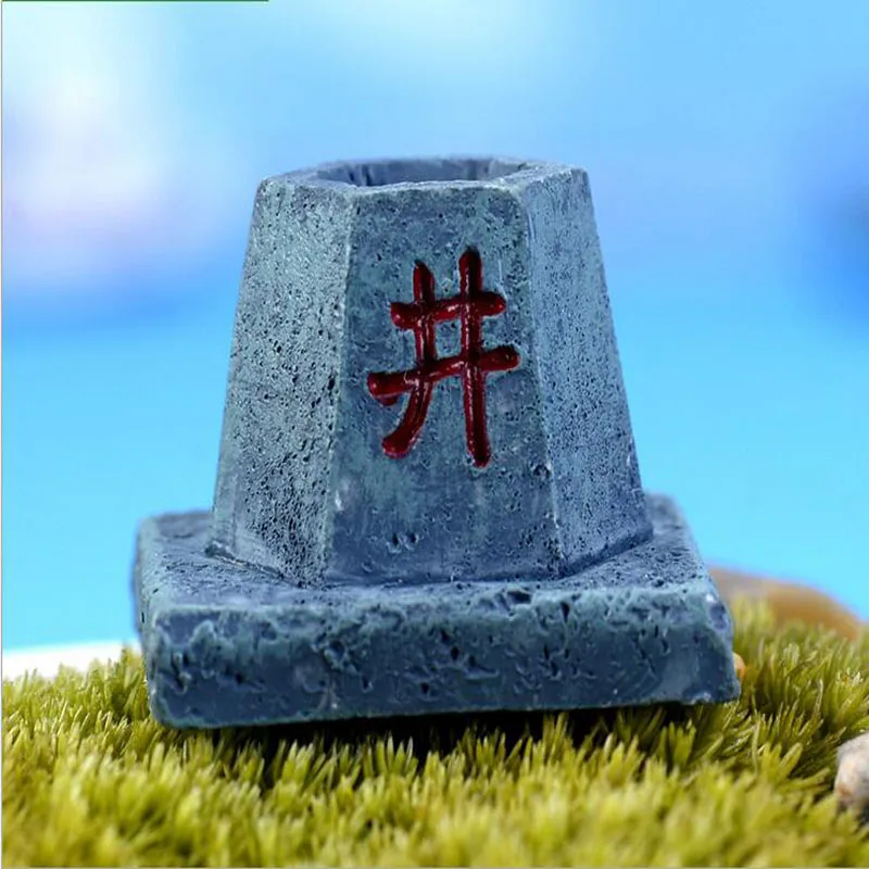 

Miniature,Micro-style Landscape Landscaping Love Old Ancient Ornaments Resin Ornaments Crafts DIY Assembly